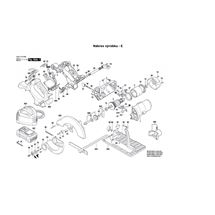 Aku okružní pila GKS 36 V-LI Bosch 3601F73R00