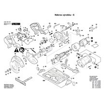 Okružní pila GKS 55+ GCE Bosch 3601F82100