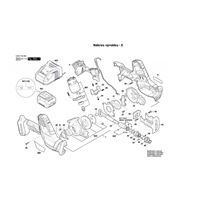 Aku pila ocaska GSA 18 V-LI C Bosch 3601FA5000