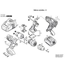 Aku vrtací šroubovák GSR 18V-LI Bosch 3601H60301