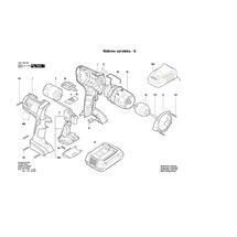 Aku příklepový šroubovák GSB 14,4 VE-2-LI Bosch 3601H62400