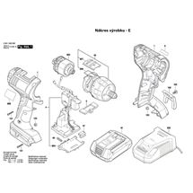 Aku vrtací šroubovák GSR 14,4 V-LI HX Bosch 3601H69000