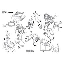 Rázový utahovák GDS 14,4 V Bosch 3601J09400