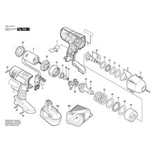 Rázový utahovák GDS 18 V-HT Bosch 3601J10300