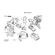 Aku šroubovák GSR 36 V-LI Bosch 3601J12100