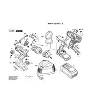 Aku příklepová vrtačka GSB 36 V-LI Bosch 3601J13100