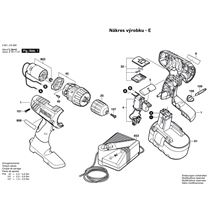 Aku vrtací šroubovák GSR 18-2 Bosch 3601J18300