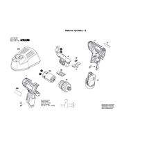 Aku šroubovák GSR 10,8 V-LI Bosch 3601J92900