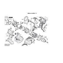 Aku příklepový šroubovák GSB 12 VE-2 Bosch 3601J94500