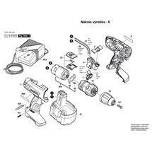 Aku vrtací šroubovák GSR 14,4 V Bosch 3601J95401