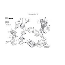 Aku Rázový utahovák GDR 18 V-LI Bosch 3601JA1301