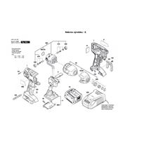Aku Rázový utahovák GDR 14,4 V-LI Bosch 3601JA1407