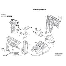 Aku vrtací šroubovák GSR Prodrive Bosch 3601JA2000