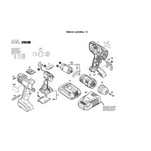 Aku příklepový šroubovák GSB 18-2-LI Bosch 3601JA5300