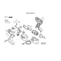 Aku příklepový šroubovák GSB 14,4-2 Bosch 3601JA7400