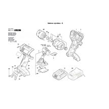 Aku Rázový utahovák GDR 14,4-LI Bosch 3601JA9000