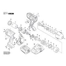 Rázový utahovák GDS 18 V-LI HT Bosch 3601JB1300