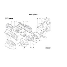 Aku nůžky GUS 10,8 V-LI Bosch 3601JB2900