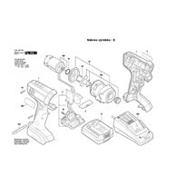 Aku Rázový utahovák GDR 1440-LI Bosch 3601JB3400