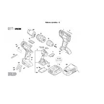 Aku příklepový šroubovák GSB 14,4-2-LI Bosch 3601JC7000