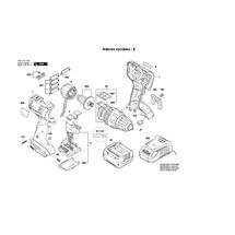 Aku příklepový šroubovák GSB 14,4 V-EC Bosch 3601JD7000