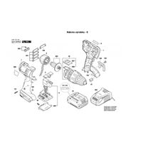 Aku příklepový šroubovák GSB 18 V-EC Bosch 3601JD7100