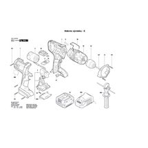 Aku příklepový šroubovák GSB 14,4 VE-2-LI Bosch 3601JD9200