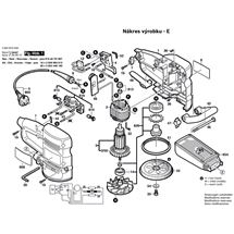 Excentrická bruska PEX 420 AE Bosch 3603B16000
