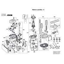 Horní frézka POF 1100 AE Bosch 3603B6A000