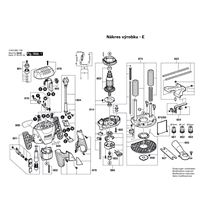 Horní frézka POF 1300 ACE Bosch 3603B6C700