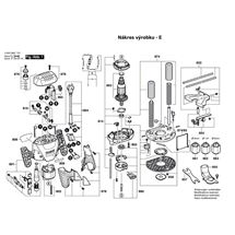 Horní frézka POF 1400 ACE Bosch 3603B6C701