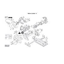 Aku okružní pila KS 5500 Bosch 3603C28001