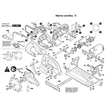 Okružní pila PKS 54 CE Bosch 3603C30701