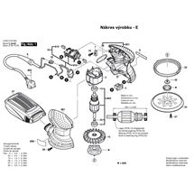 Excentrická bruska PEX 220 A Bosch 3603C78001