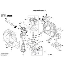Pila ocaska PFZ 500 E Bosch 3603C98000