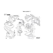 Aku Excentrická bruska PSM 18 LI Bosch 3603CA1300