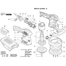 Excentrická bruska PEX 400 AE Bosch 3603CA4000