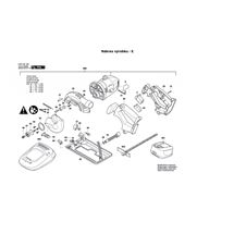 Aku okružní pila PKS 18 LI Bosch 3603CB1300