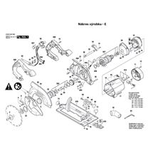 Okružní pila PKS 66AF Bosch 3603E02000