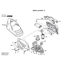 Aku vibrační bruska PRIO Bosch 3603J19700