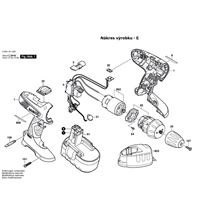 Aku Šroubovák PSR 18-2 Bosch 3603J51300
