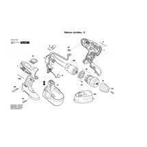 Aku šroubovák PSR 18-2 Bosch 3603J51301