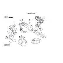 Aku šroubovák PSR 14,4-2 Bosch 3603J51401