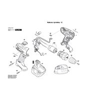 Aku šroubovák PSR 12-2 Bosch 3603J51501