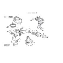 Aku šroubovák PSR 14,4 V Bosch 3603J53400