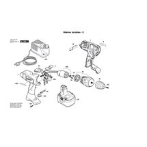 Aku šroubovák PSR 14,4 V Bosch 3603J53401