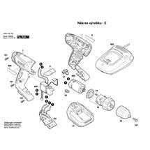 Aku vrtací šroubovák PSR 14,4 LI Bosch 3603J54100