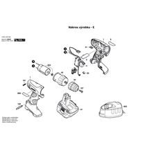 Aku Šroubovák PSR 12 Bosch 3603J55500