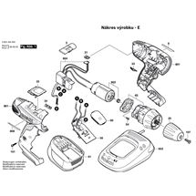 Aku vrtací šroubovák PSR 18 LI-2 Bosch 3603J56300