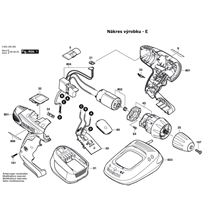Aku vrtací šroubovák PSR 18 LI-2 Bosch 3603J56303